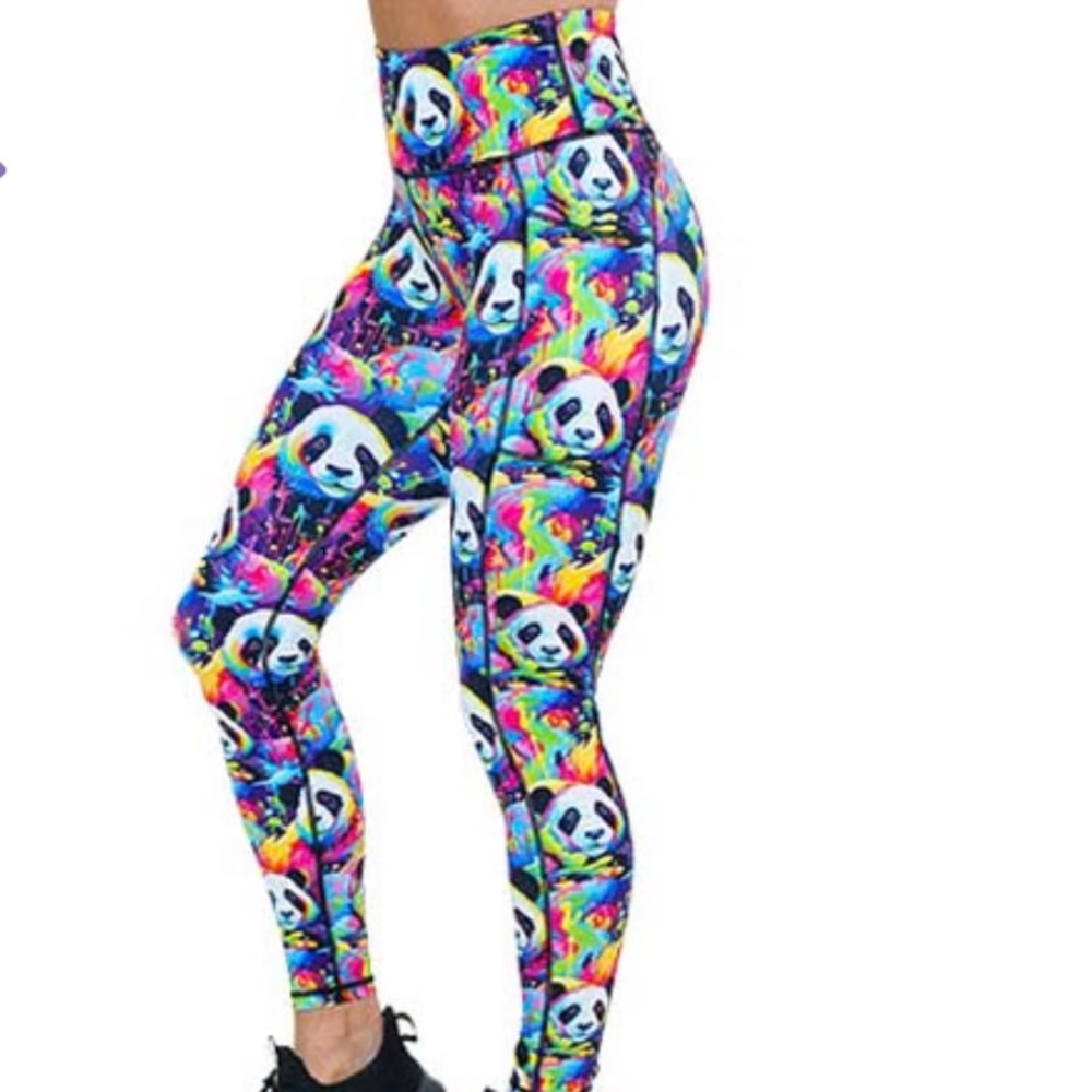 CVG Full Length Panda Paint Leggings